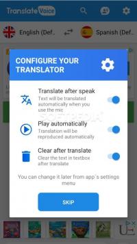Translate voice - Translator Screenshot