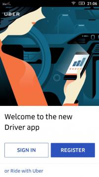 Uber Driver Screenshot