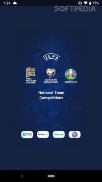 UEFA National Team Competitions Screenshot