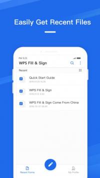 WPS Fill & Sign Screenshot