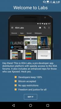 XDA Labs Screenshot