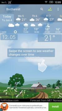 Awesome Weather YoWindow - Live Wallpaper, Widgets Screenshot
