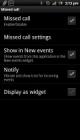 Missed Call smart extension screenshot thumb #3