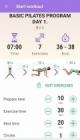 Pilates workout routine－Fitness exercises at home screenshot thumb #1