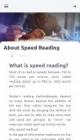 Speed Reading Center screenshot thumb #3