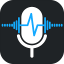 Super Recorder-Free Voice Recorder+Sound Recording icon